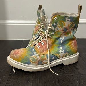 Tie Dye Dr. Marten Boots